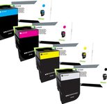 Lexmark Original Toner - 4er Multipack für CS317dn, CS417dn, CS517de, CX317dn, CX417de, CX517de