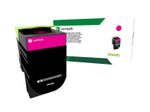 Lexmark Original Toner - magenta (71B2HM0) für CS417dn, CS517de, CX417de, CX517de