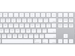 Apple Magic Keyboard mit Ziffernblock, silber