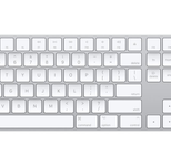 Apple Magic Keyboard mit Ziffernblock, silber