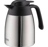 THERMOS® Isolierkanne THV silber, schwarz 1,0 l