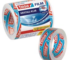 tesa KRISTALL-KLAR Klebefilm 15 mm  x 10 m transparent