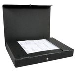 ELBA Heftbox 4,5 cm - schwarz marmoriert