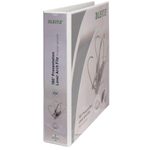 LEITZ 4225 Präsentationsordner Kunststoff 8,0 cm DIN A4 - weiß