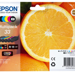 Epson Original 33 Orange Druckerpatronen - 5er Multipack (C13T33374011)