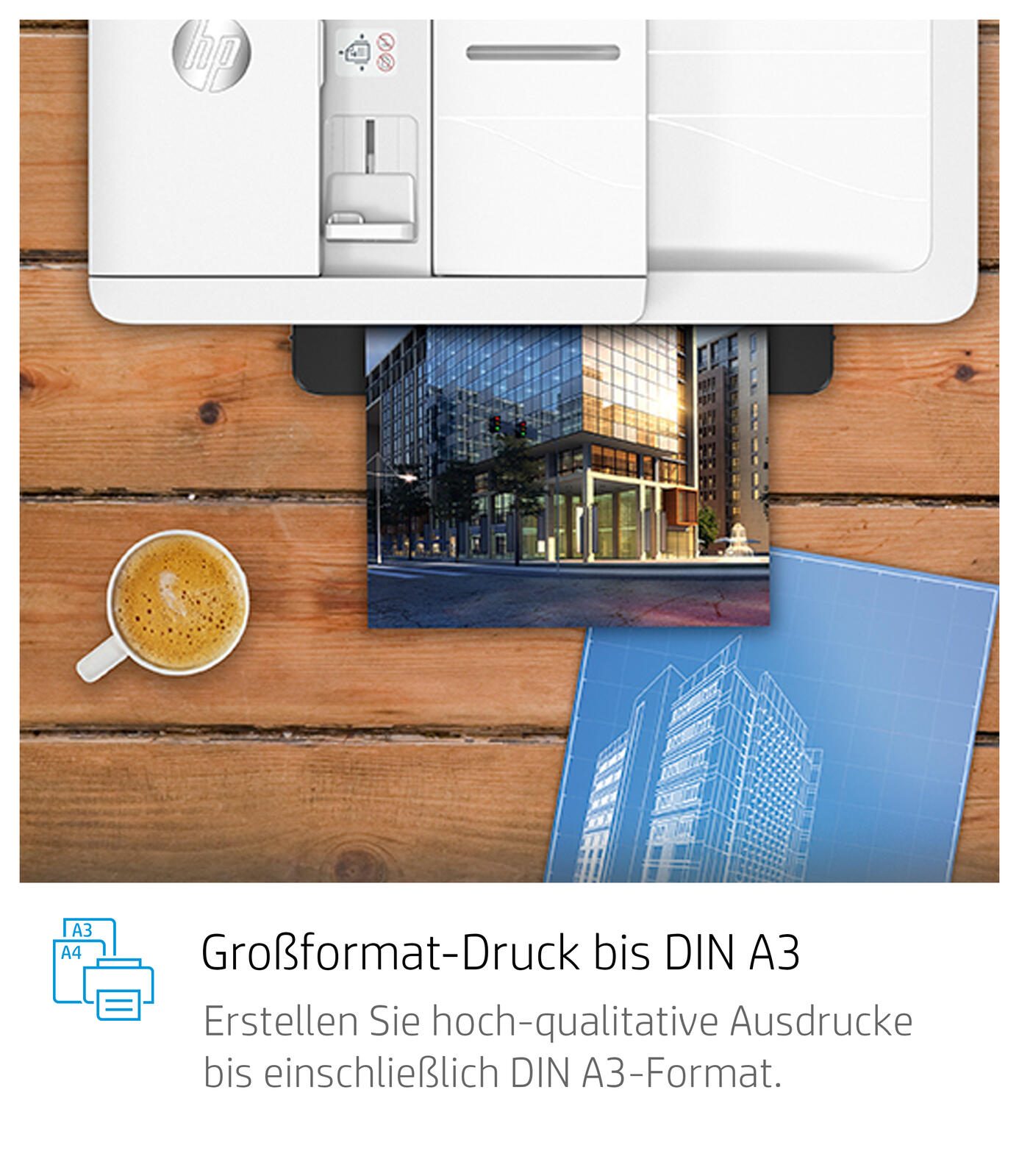 HP OfficeJet Pro 7720 Tintenstrahl-Multifunktionsgerät