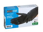 HYGOSTAR unisex Einmalhandschuhe SAFE LIGHT schwarz Größe XL - 100 St.