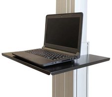 Neomounts PLASMA-M2500LAPSHELF Regal Montagekomponente für Notebooks, schwarz