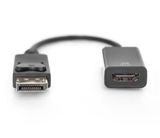 Digitus Aktives DisplayPort auf HDMI Konverter schwarz
