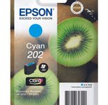 Epson Original 202 Kiwi Druckerpatrone cyan 300 Seiten 4,1ml (C13T02F24010)