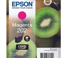 Epson Original 202 Kiwi Druckerpatrone magenta 300 Seiten 4,1ml (C13T02F34010)