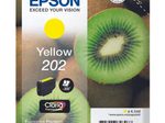 Epson Original 202 Kiwi Druckerpatrone gelb 300 Seiten 4,1ml (C13T02F44010)