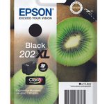 Epson Original 202XL Kiwi Druckerpatrone schwarz 550 Seiten 13,8ml (C13T02G14010)