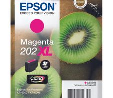 Epson Original 202XL Kiwi Druckerpatrone magenta 650 Seiten 8,5ml (C13T02H34010)