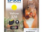Epson Original 378 Eichhörnchen Druckerpatrone gelb 360 Seiten 4,1ml (C13T37844010)
