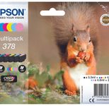 Epson Original 378 Eichhörnchen Druckerpatronen 6er Multipack schwarz, cyan, cyan hell, magenta, magenta hell, gelb