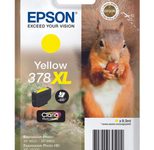 Epson Original 378XL Eichhörnchen Druckerpatrone gelb 830 Seiten 9,3ml (C13T37944010)