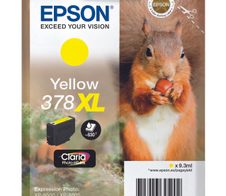 Epson Original 378XL Eichhörnchen Druckerpatrone gelb 830 Seiten 9,3ml (C13T37944010)