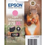 Epson Original 378XL Eichhörnchen Druckerpatrone magenta hell 830 Seiten 10,3ml (C13T37964010)