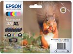 Epson Original 378XL Eichhörnchen Druckerpatronen 6er Multipack schwarz, cyan, cyan hell, magenta, magenta hell, gelb