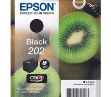 Epson Original 202 Kiwi Druckerpatrone schwarz 250 Seiten 6,9ml (C13T02E14010)