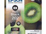 Epson Original 202 Kiwi Druckerpatrone foto schwarz 400 Seiten 4,1ml (C13T02F14010)