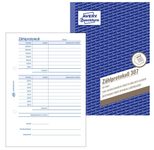AVERY Zweckform Zählprotokoll Formularbuch 307 - 1 x 50 Blatt