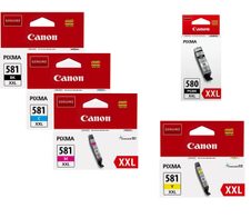 Canon Original PGI-580XXL PGBK+ CLI-581XXL Druckerpatronen 5er-Multipack - BK/C/M/Y/BK
