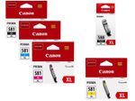 Canon Original PGI-580XL PGBK + CLI-581XL Druckerpatronen 5er-Multipack - BK/C/M/Y/BK