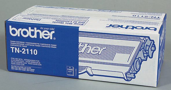Brother Original TN2110 Toner schwarz 1.500 Seiten (TN-2110)