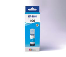 Epson Original EcoTank 106 Nachfülltinte - cyan (C13T00R240)