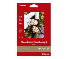 Canon PP-201 Glossy II Fotopapier Plus glänzend A3 297x420mm 260g/m² - 20 Blatt