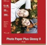 Canon PP-201 Glossy II Fotopapier Plus glänzend A3+ 329x423mm 260 g/m² - 20 Blatt