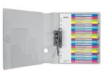 LEITZ Ordnerregister WOW Vollformat - 1 Satz