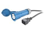 APC AP9899 Stromkabel, C20 auf IEC309 (16A), 2,5 m