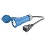 APC AP9899 Stromkabel, C20 auf IEC309 (16A), 2,5 m