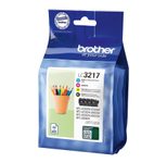 Brother Original LC-3217 Druckerpatronenset - 4er Multipack je 550 Seiten