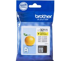 Brother Original LC-3211Y Druckerpatrone gelb 200 Seiten (LC3211Y)