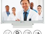 AG Neovo Medical Monitor MX-24W LED-Display 59,9 cm (23,5") weiß(Medizinische Zertifizierung, NeoV Glass, PiP/PbP, IP-22