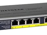 Netgear GS108PP 8-Port Gigabit PoE+ Unmanaged Switch