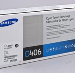 HP Original CLT-C406S Toner cyan 1.000 Seiten (CLT-C406S/ELS) für CLP-365/W, CLX-3305/FN/FW/W, Xpress C410W