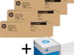 Bundle mit HP Original CLT-506L Toner 4er Multipack + 2.500 Blatt HP Kopierpapier hochweiß