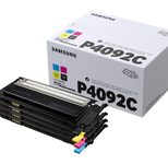 HP Original CLT-P4092C Rainbow-Kit schwarz cyan magenta gelb 4.500 Seiten (CLT-P4092C/ELS) für CLP-310/N, 315/W