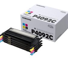 HP Original CLT-P4092C Rainbow-Kit schwarz cyan magenta gelb 4.500 Seiten (CLT-P4092C/ELS) für CLP-310/N, 315/W