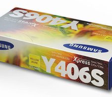 HP Original CLT-Y406S Toner gelb 1.000 Seiten (CLT-Y406S/ELS) für CLP-365/W, CLX-3305/FN/FW/W, Xpress C410W, C460FW
