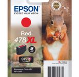 Epson Original 478XL Eichhörnchen Druckerpatrone rot 10,2 ml (C13T04F54010)