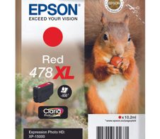 Epson Original 478XL Eichhörnchen Druckerpatrone rot 10,2 ml (C13T04F54010)
