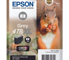 Epson Original 478XL Eichhörnchen Druckerpatrone grau 10,2ml (C13T04F64010)