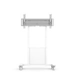 SMS Func Mobile Monitorständer elektrisch höhenverstellbar weiß für 46 - 80 Zoll Displays