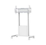 SMS Func mobiler Monitorständer elektrisch höhenverstellbar (FMT031002) weiß